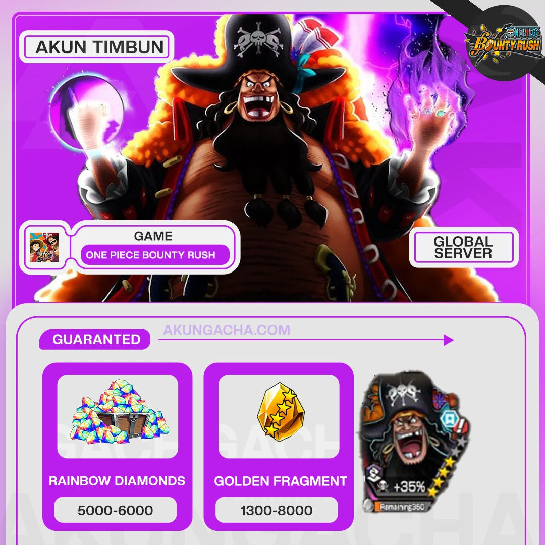 Akun Timbunan Extreme Blackbeard V2 - OPBR android