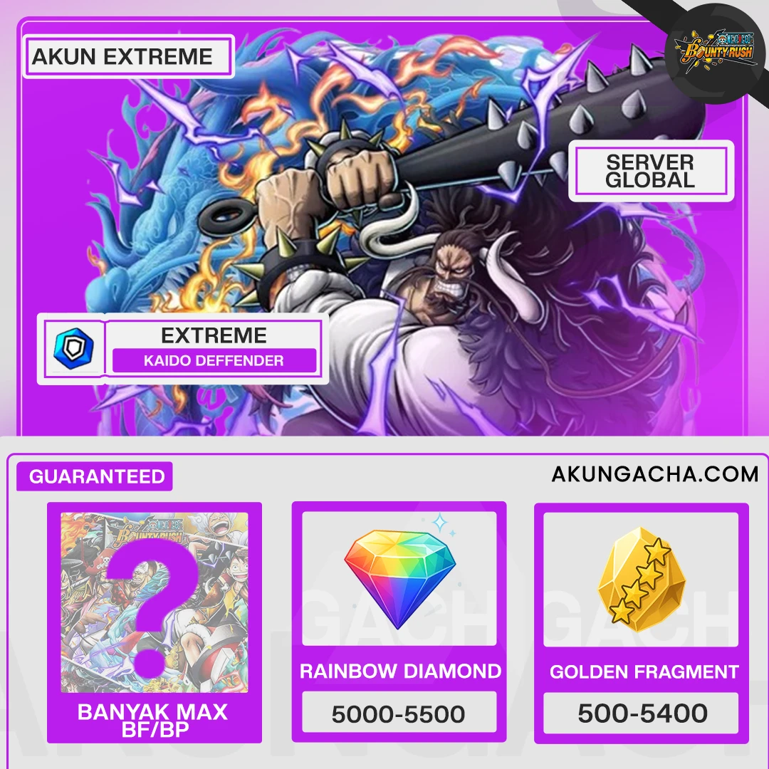 Akun Reroll Extreme Kaido - Android