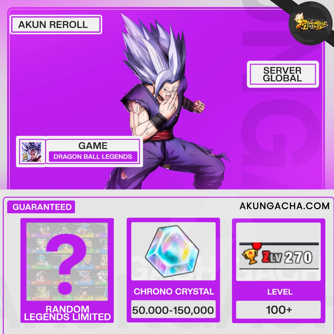 Akun Reroll Dragon Ball Legends - Android