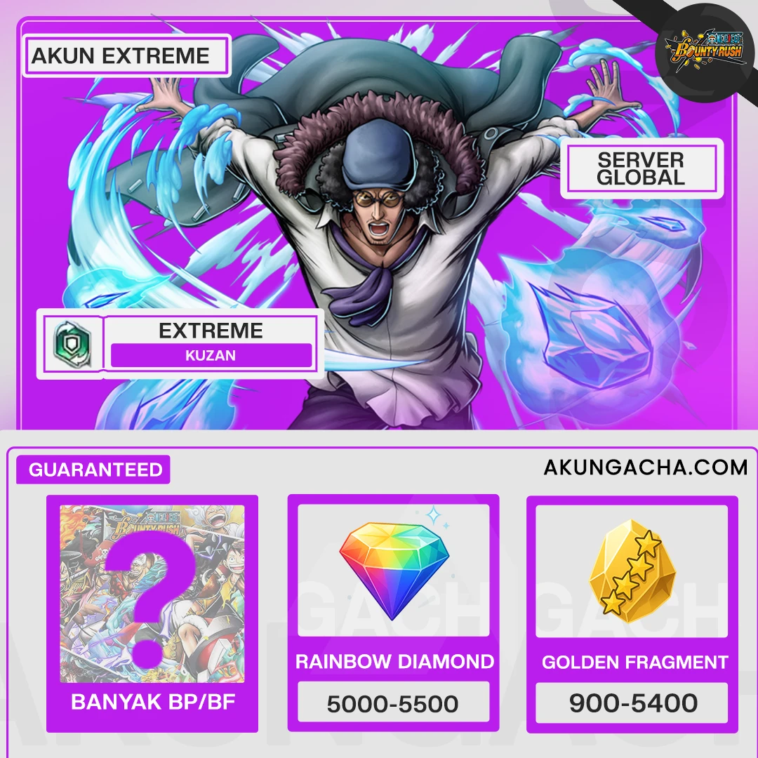 Akun Reroll Extreme Kuzan - Android