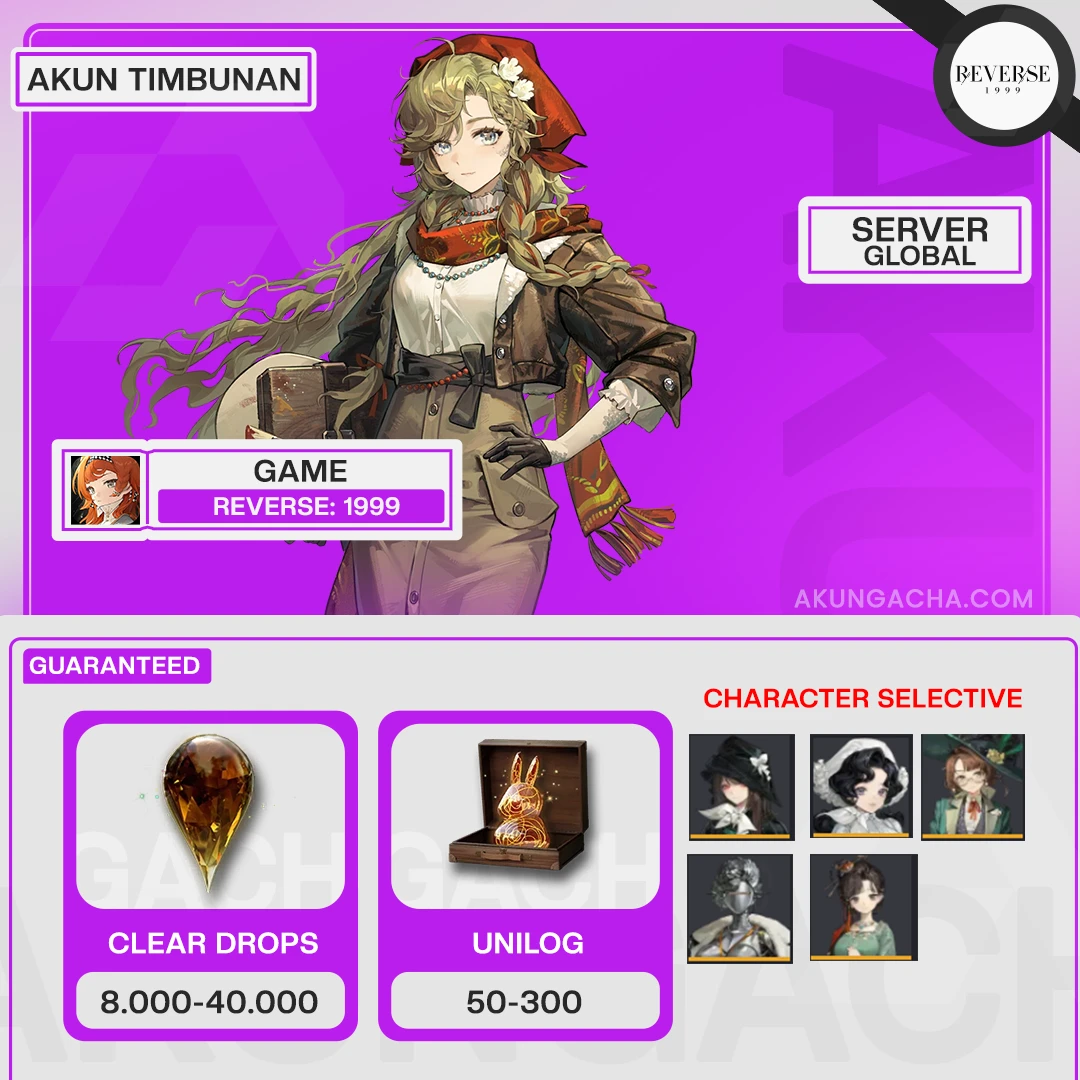 Akun Timbunan Reverse: 1999 - Server Global