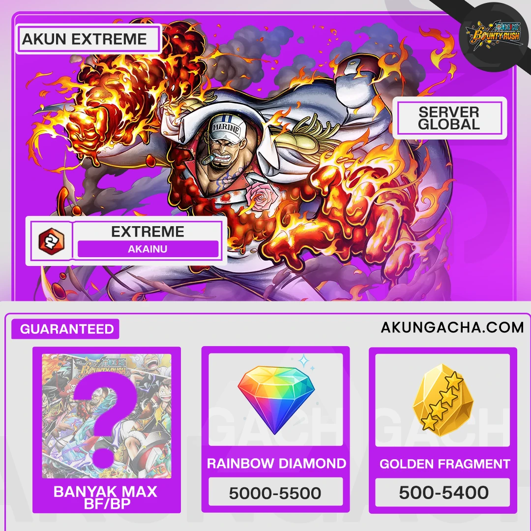 Akun Reroll Extreme Akainu - Android