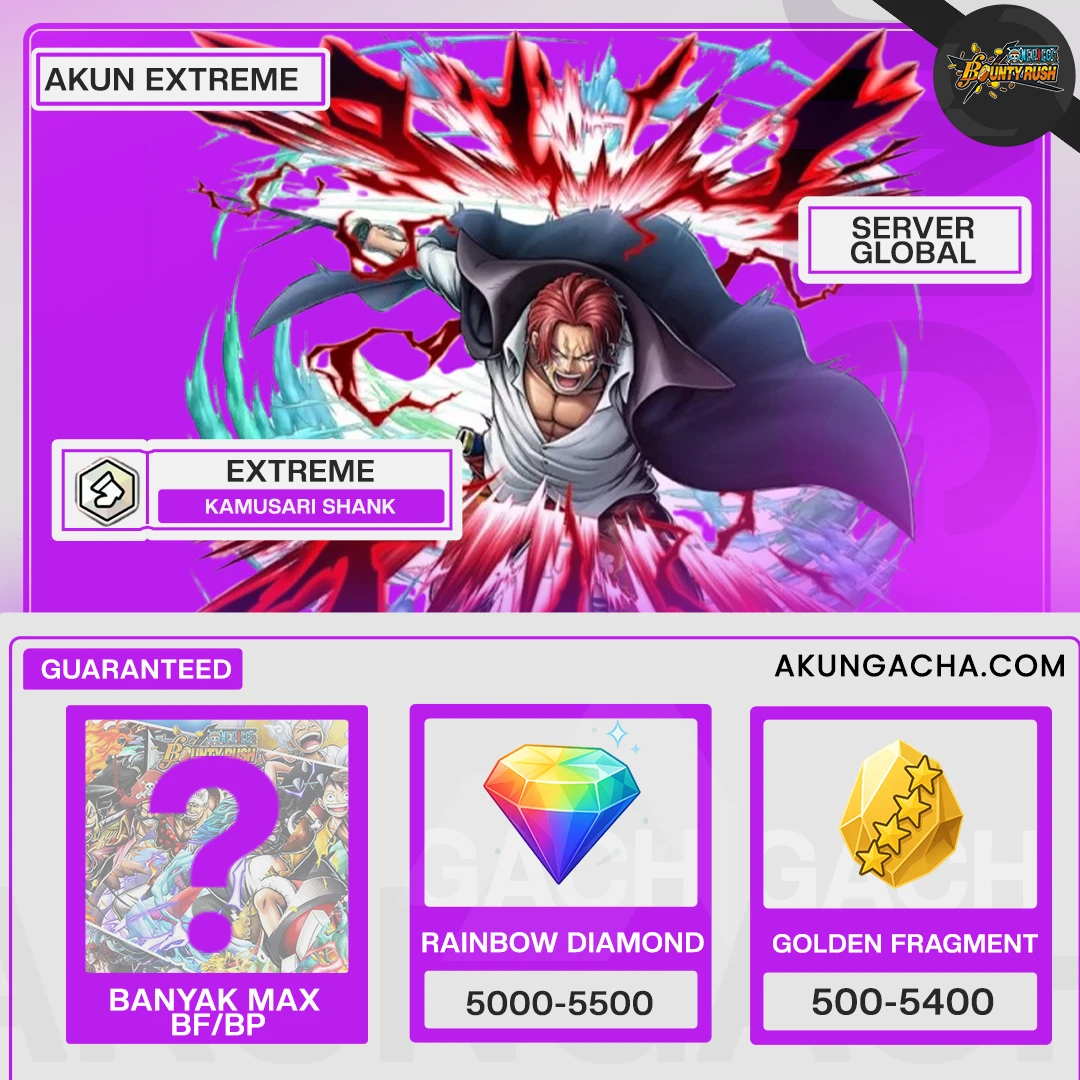 Akun Reroll Extreme Kamusari Shank - Android
