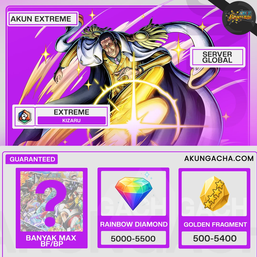 Akun Reroll Extreme Kizaru - Android