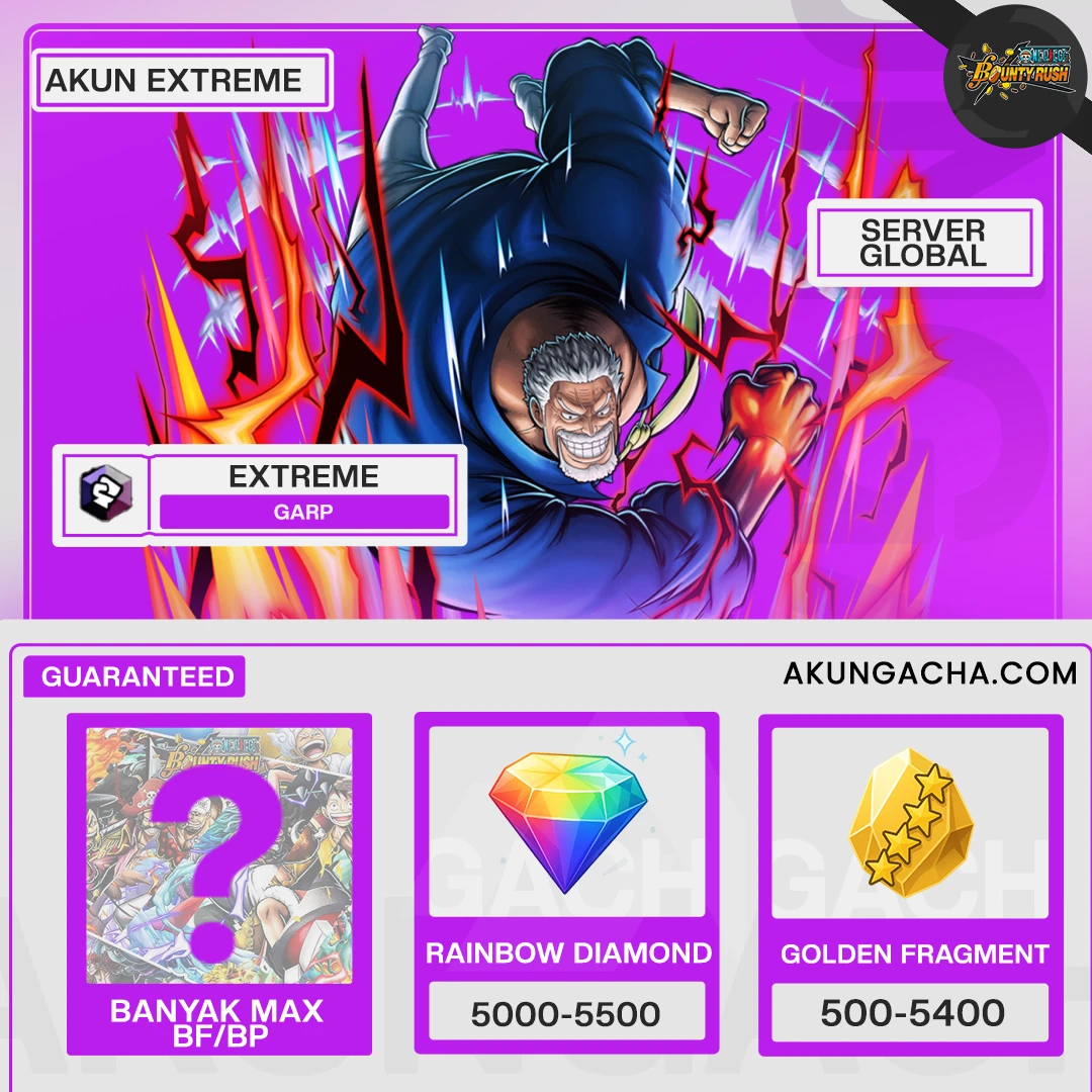 Akun Reroll Extreme Garp - Android